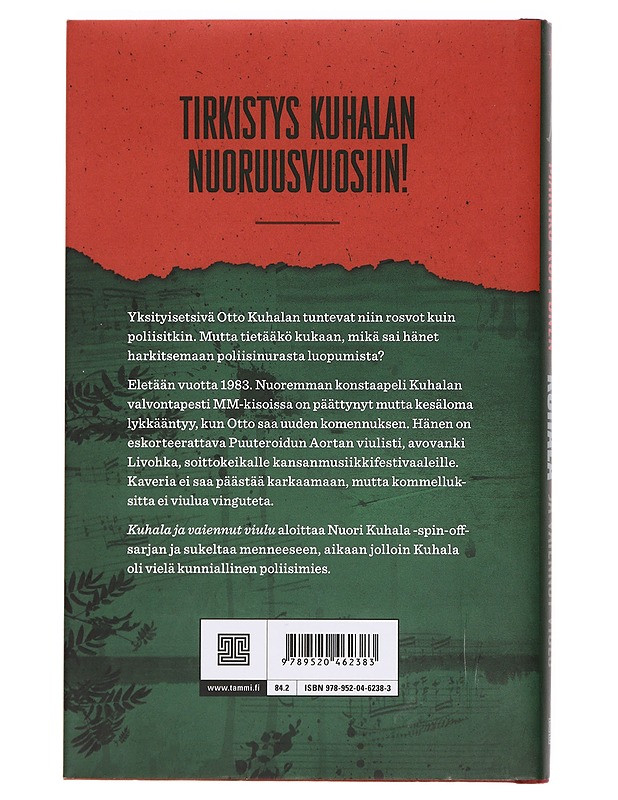 Kuhala ja vaiennut viulu - Markku Ropponen - Jännitys ja dekkarit - 10105378363 - 1