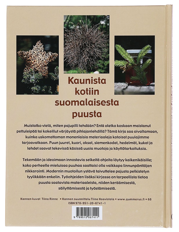 Kauneimmat pajutyöt ja muita käsityöideoita metsän puista - Tiina Rinne - Tietokirjat ja oppaat - 10105378398 - 1