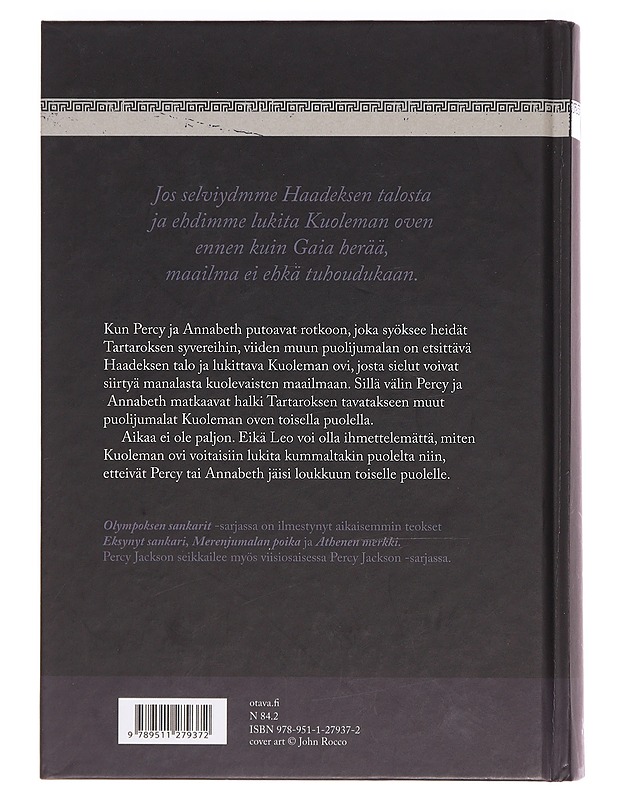 Haadeksen talo - Riordan, Rick - Fantasia- ja scifi - 10105378497 - 1