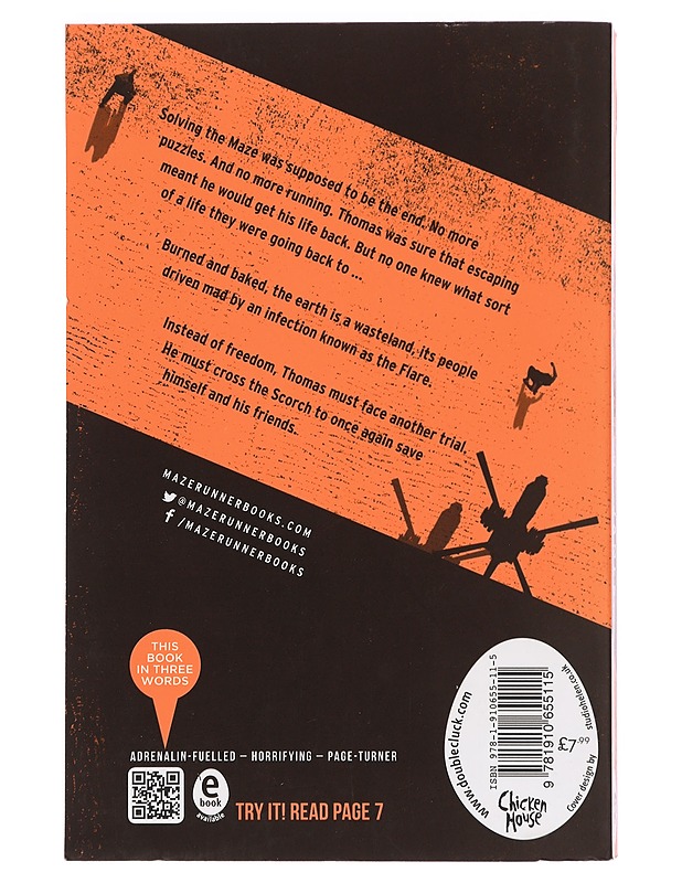 The Scorch trials - James Dashner - Fantasia- ja scifi - 10105378590 - 1
