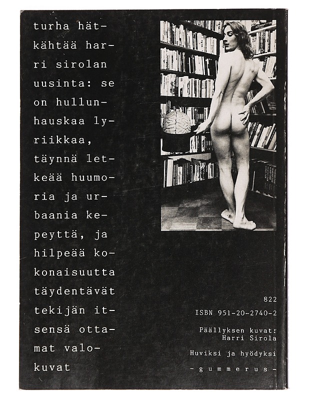 Turha hätkähtää - Harri Sirola - Runot ja näytelmät - 10105378624 - 1