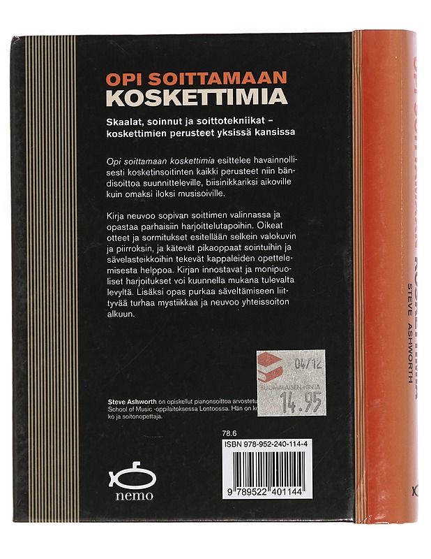 Opi soittamaan koskettimia : aloittelijan opas - Steve Ashworth - Musiikki- ja elokuvakirjat - 10105378651 - 1