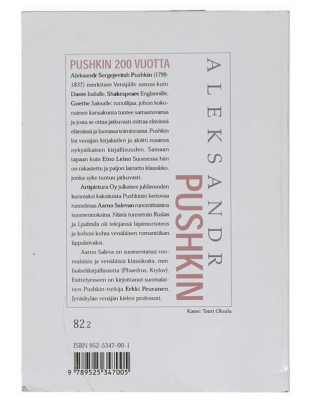 Kertovia runoelmia - Aleksandr Puskin - Runot ja näytelmät - 10105378660 - 1