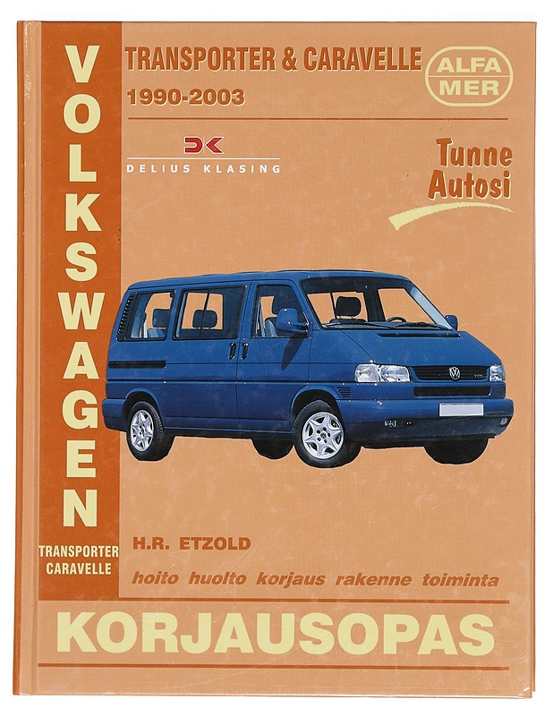 Volkswagen Transporter & Caravelle 1990-2003 bensiini- ja dieselmallit : korjausopas - Etzold, H.R - Tietokirjat ja oppaat - 10105378684 - 0