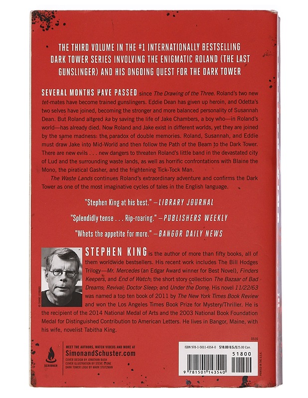 The waste lands - Stephen King - Jännitys ja dekkarit - 10105378828 - 1
