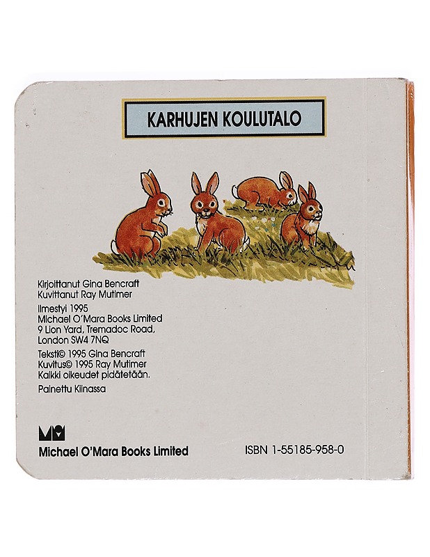 Karhujen koulutalo : Eläimiä - Gina Bencraft - Lastenkirjat - 10105378878 - 1