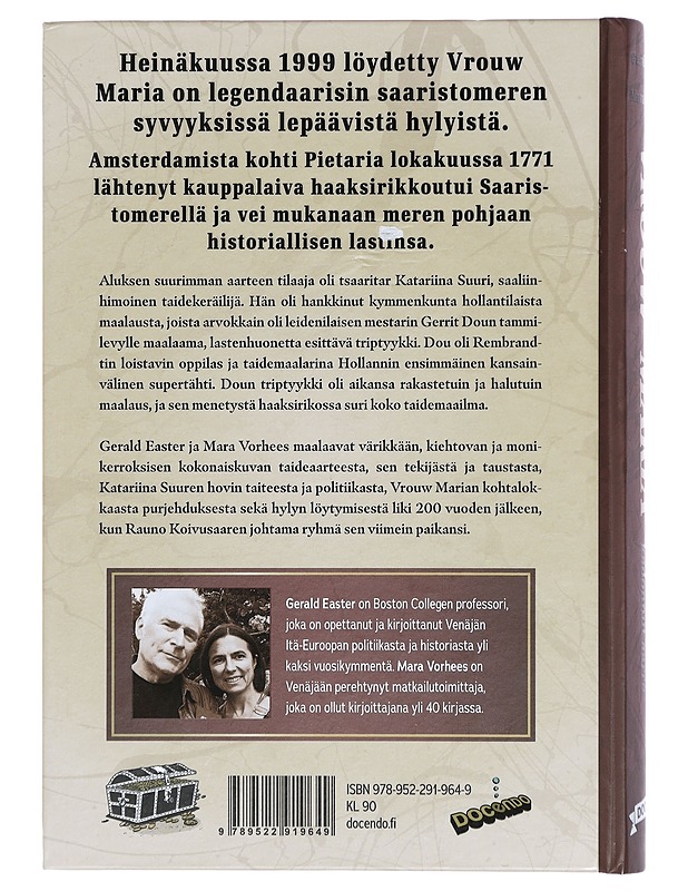 Vrouw Maria ja Katariina Suuren kadonnut aarre - Easter, Gerald - Historiakirjat - 10105378896 - 1