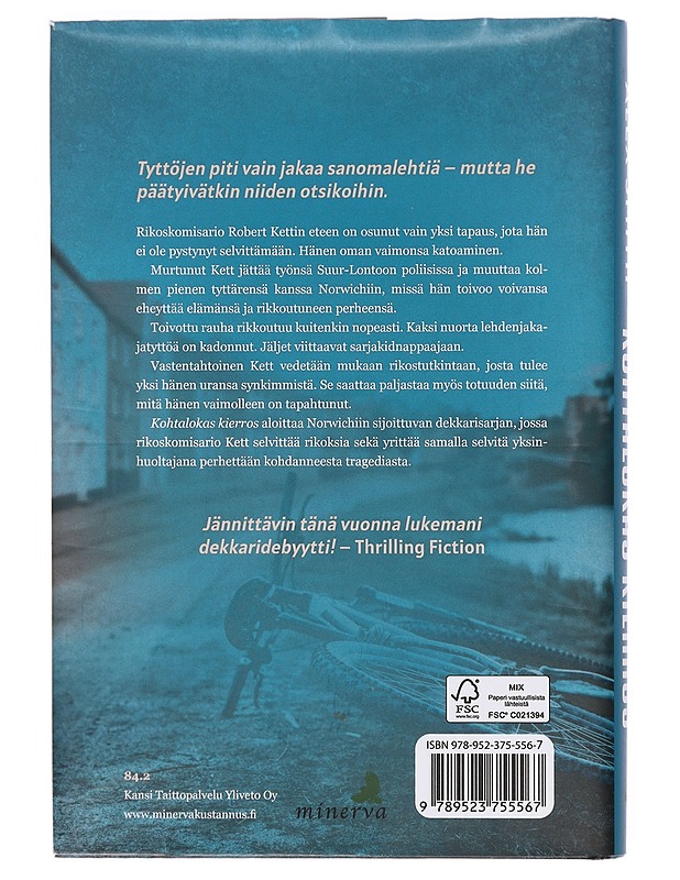 Kohtalokas kierros - Smith, Alex - Jännitys ja dekkarit - 10105378912 - 1