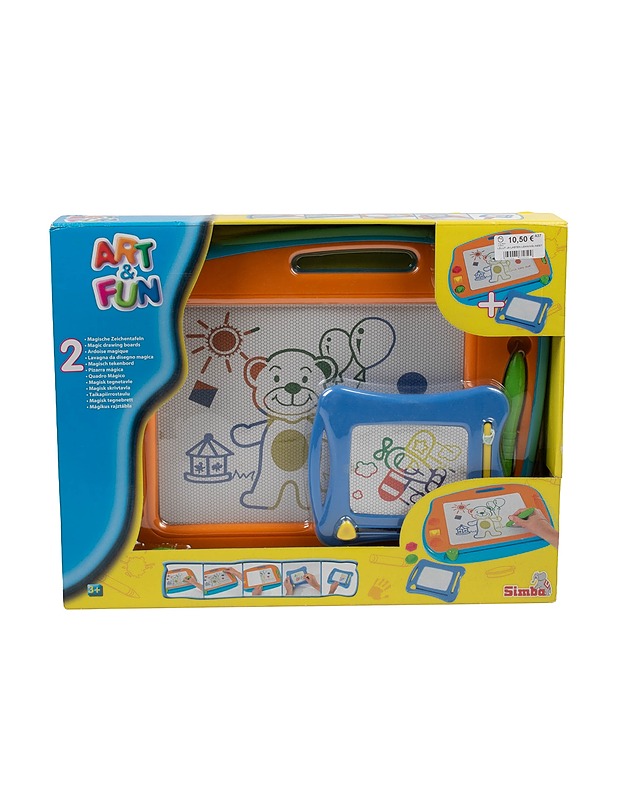 SIMBA Art & Fun magneettipiirustustaulusetti - Lasten lelut - 10105378948 - 1