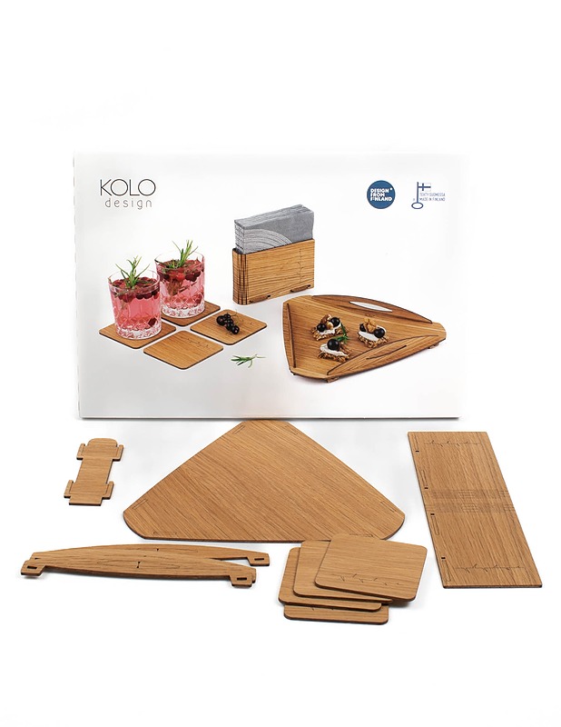 KOLO DESIGN tarjoilusetti - Tarjoiluastiat - 10105378957 - 0
