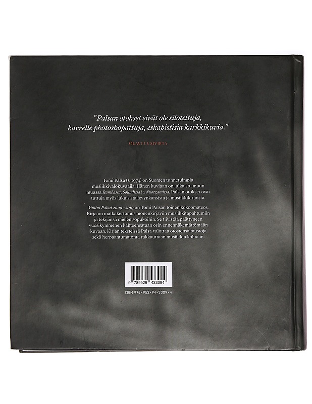 Valitut Palsat 2009-2019 - Tomi Palsa - Historiakirjat - 10105379090 - 1