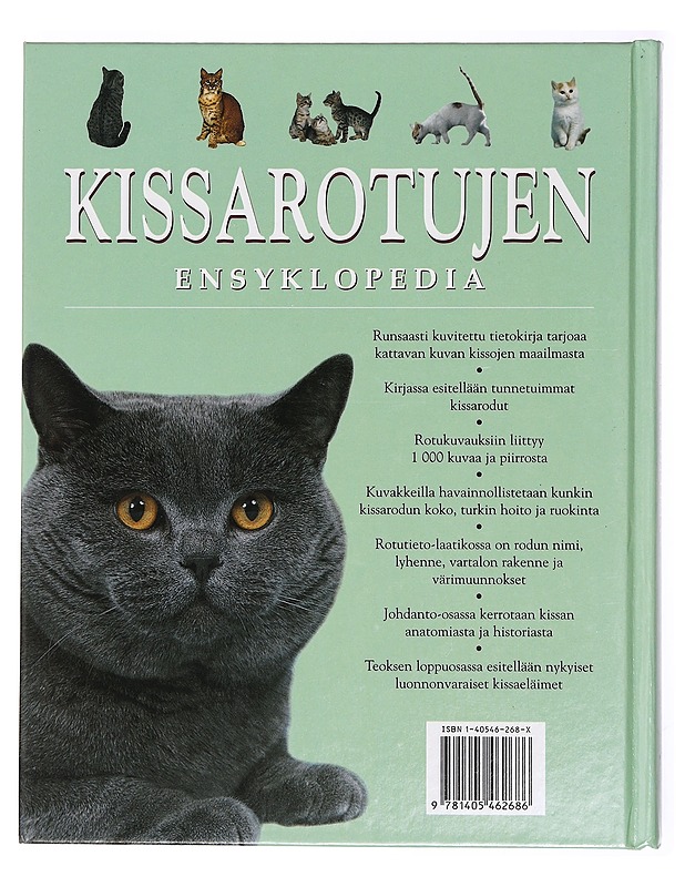 Kissarotujen ensyklopedia - Pollard, Michael - Historiakirjat - 10105379411 - 1