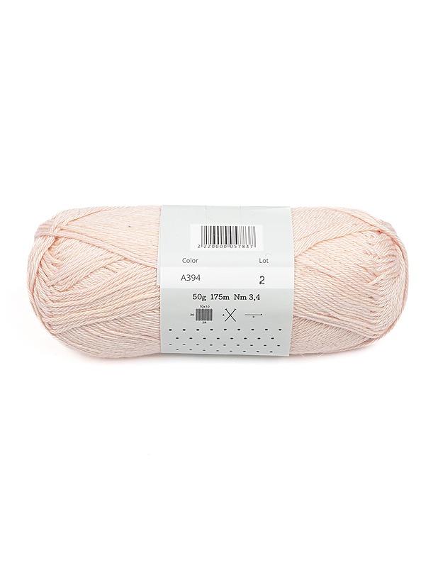 CREATE käsin värjätty kampapuuvilla lanka, 50 g - Käsityö - 10105379415 - 1