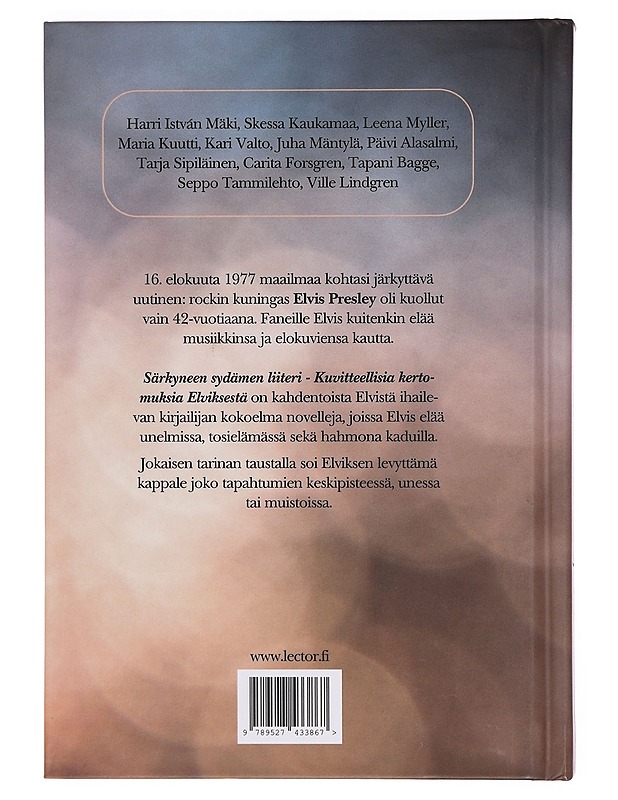 Särkyneen sydämen liiteri : kuvitteellisia kertomuksia Elviksestä - Juha Mäntylä - Musiikki- ja elokuvakirjat - 10105379436 - 1
