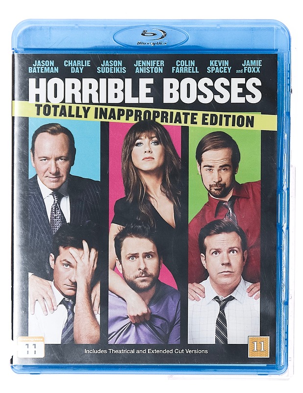 Horrible Bosses: Totally Inappropriate Edition - Blu-ray + Digital copy - Blu-ray-levyt - 10105379664 - 0