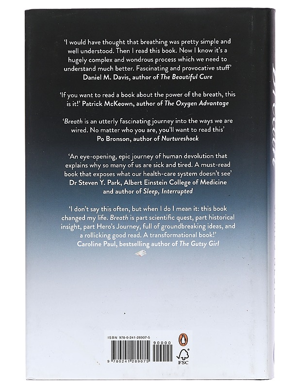Breath : the new science of a lost art - James Nestor - Tietokirjat ja oppaat - 10105379754 - 1