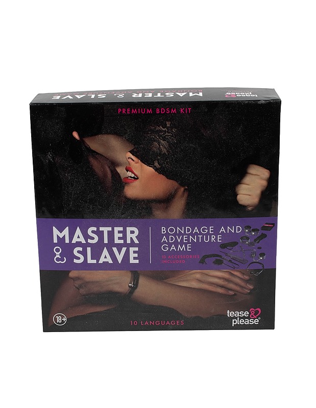 K-18 TEASE & PLEASE Master & Slave Premium BDSM Kit - Muut urheiluvälineet ja vapaa-aika - 10105379769 - 0