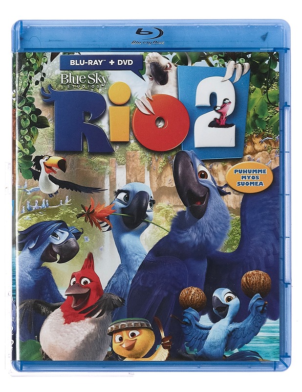 Rio 2 - Blu-ray + DVD - Blu-ray-levyt - 10105379829 - 0
