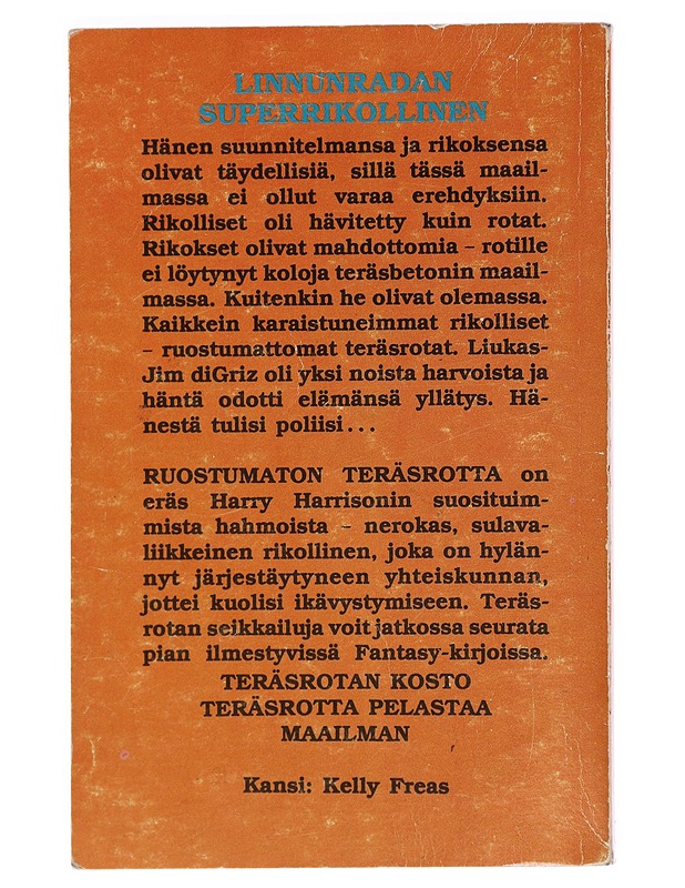 Ruostumaton teräsrotta - Harrison, Harry - Fantasia- ja scifi - 10105379865 - 1