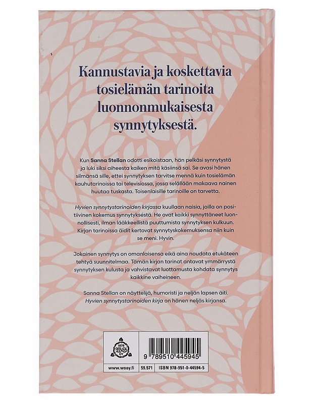 Hyvien synnytystarinoiden kirja - Sanna Stellan - Tietokirjat ja oppaat - 10105379884 - 1