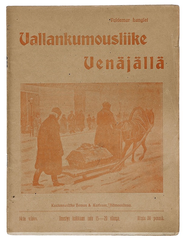 Vallankumousliike Venäjällä 14. vihko - Valdemar Langlet - Lehdet - 10105379923 - 0