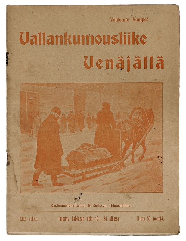 Vallankumousliike Venäjällä 12. vihko - Valdemar Langlet - Lehdet - 10105379927 - 0