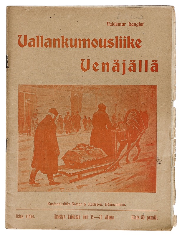 Vallankumousliike Venäjällä 11. vihko - Valdemar Langlet - Lehdet - 10105379931 - 0