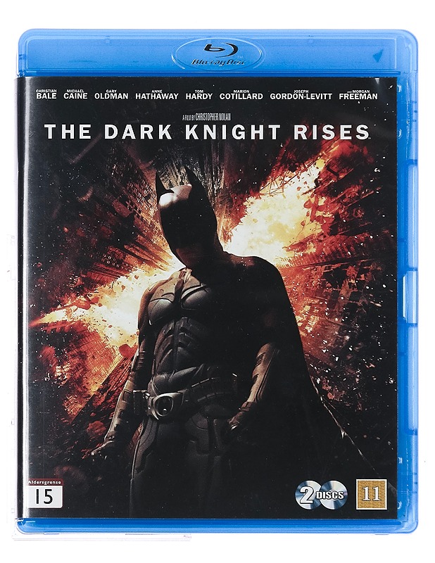 The Dark Knight Rises - Blu-ray - Blu-ray-levyt - 10105379966 - 0