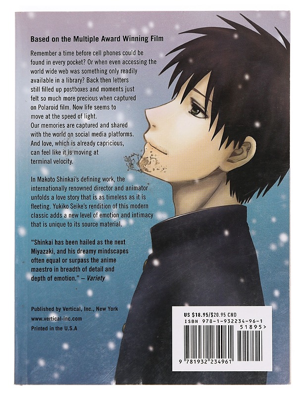 5 centimeters per second - Shinkai, Makoto - Sarjakuvat - 10105379987 - 1