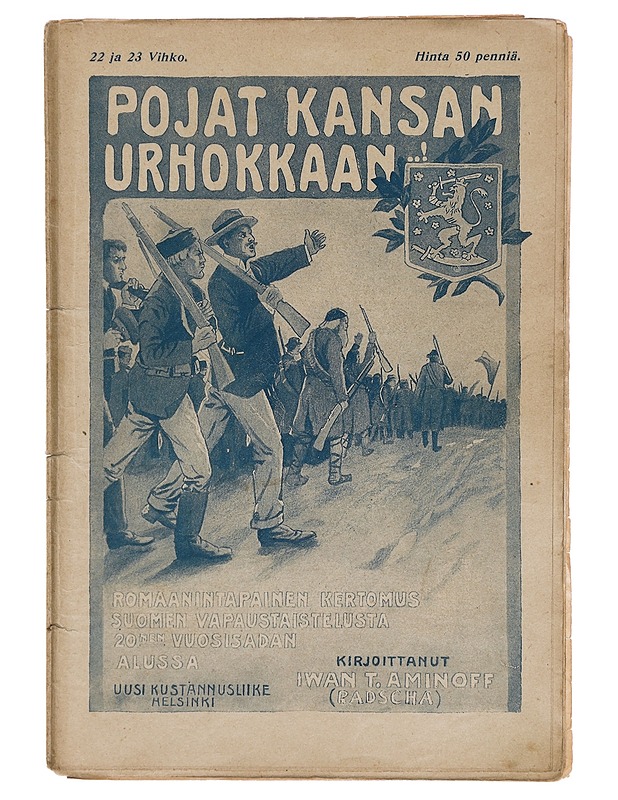 Pojat kansan urhokkaan 22 ja 23 vihko - Iwan T. Aminoff - Lehdet - 10105380019 - 0