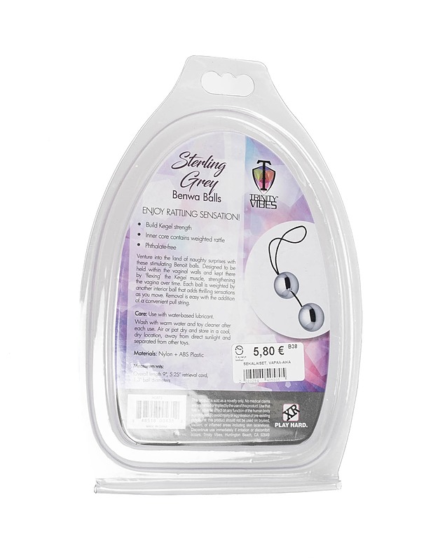 TRINITY VIBES Sterling Grey benwa balls - Muut urheiluvälineet ja vapaa-aika - 10105380098 - 1