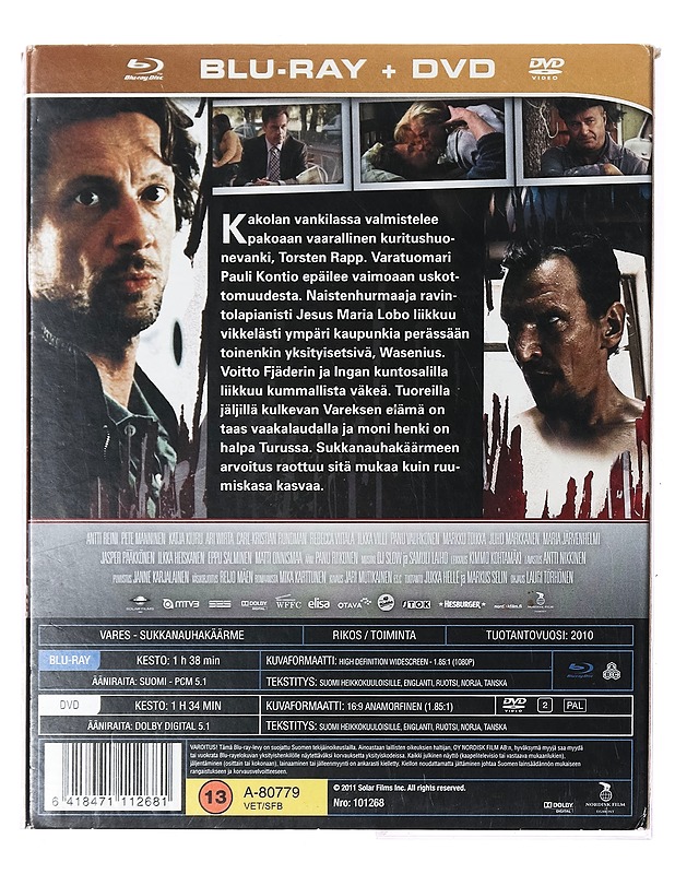 Vares: Sukkanauhakäärme - Blu-ray +DVD - Blu-ray-levyt - 10105380195 - 1