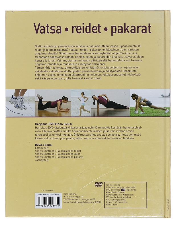 Vatsa, reidet, pakarat : tehokas harjoitusohjelma kotiin - Traczinski, Christa G. - Tietokirjat ja oppaat - 10105380251 - 1