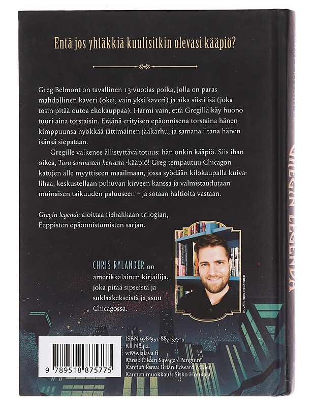 Gregin legenda - Rylander, Chris - Fantasia- ja scifi - 10105380317 - 1