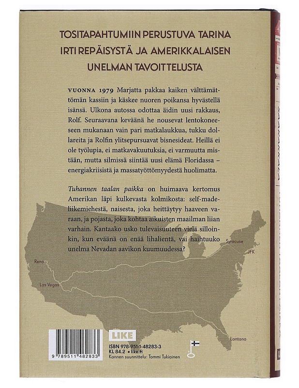 Tuhannen taalan paikka - Janne Saarakkala - Romaanit ja novellit - 10105380325 - 1
