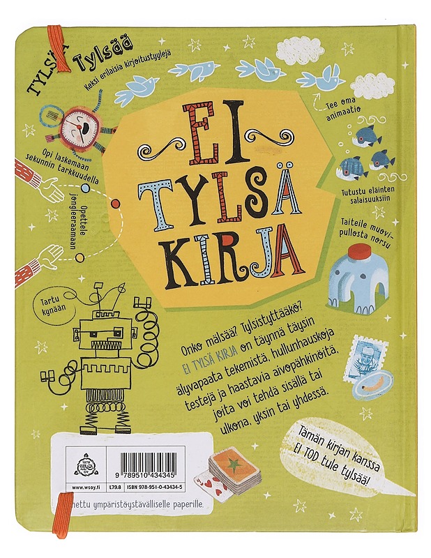 Ei tylsä kirja - Maclaine, James - Lastenkirjat - 10105380352 - 1