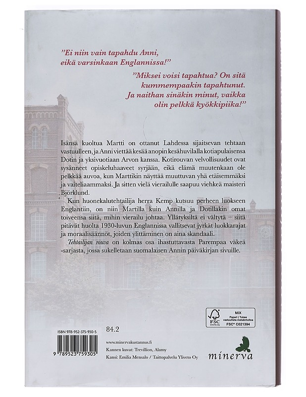 Tehtailijan rouva - Helena Steen - Romaanit ja novellit - 10105380356 - 1