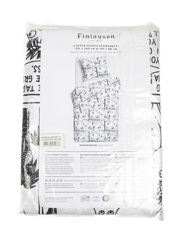 FINLAYSON Bongomuumi lasten pussilakanasetti - Designsuosikit - 10105380398 - 1