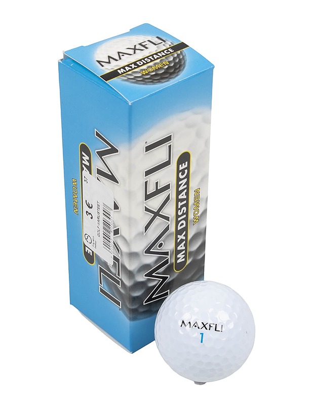 MAXFLI Max Distance Women golfpallo, 3 kpl - Golf - 10105380484 - 0