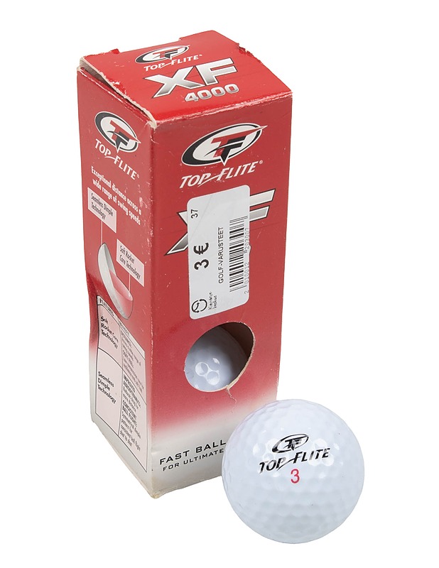 TOP-FLITE XF 4000 golfpallo, 3 kpl - Golf - 10105380503 - 0
