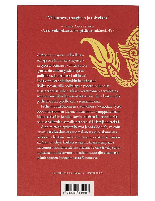 Littana : kielletyn lapsen tarina - Vaula Norrena - Elämäkerrat ja muistelmat - 10105380539 - 1