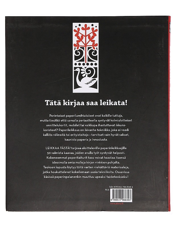 Leikkaa tästä! : taidokkaat paperileikkaukset korteista koristeisiin - Hogarth, Emily - Tietokirjat ja oppaat - 10105380546 - 1
