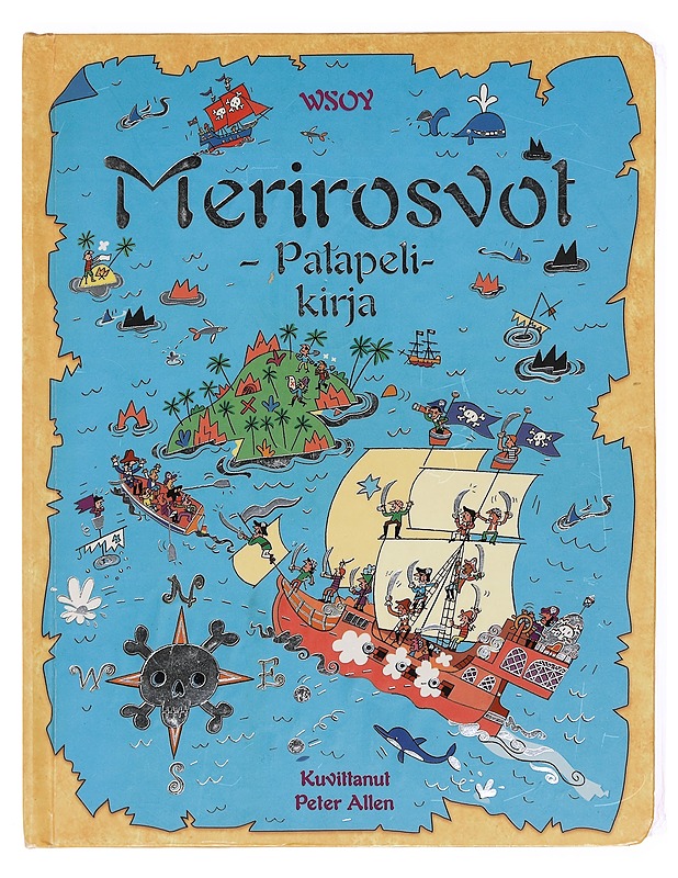 Merirosvot : palapelikirja - Peter Allen - Lastenkirjat - 10105380608 - 0