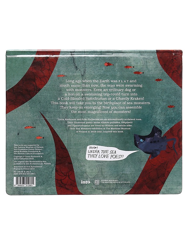 Seamonsters - Laura Ruohonen - Lastenkirjat - 10105380626 - 1