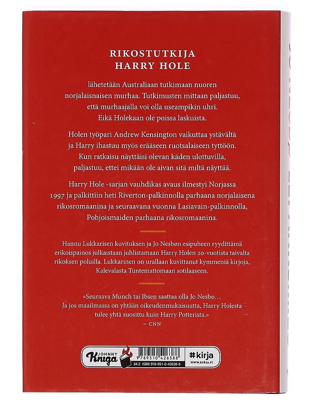 Lepakkomies - Nesbø, Jo - Jännitys ja dekkarit - 10105380641 - 1
