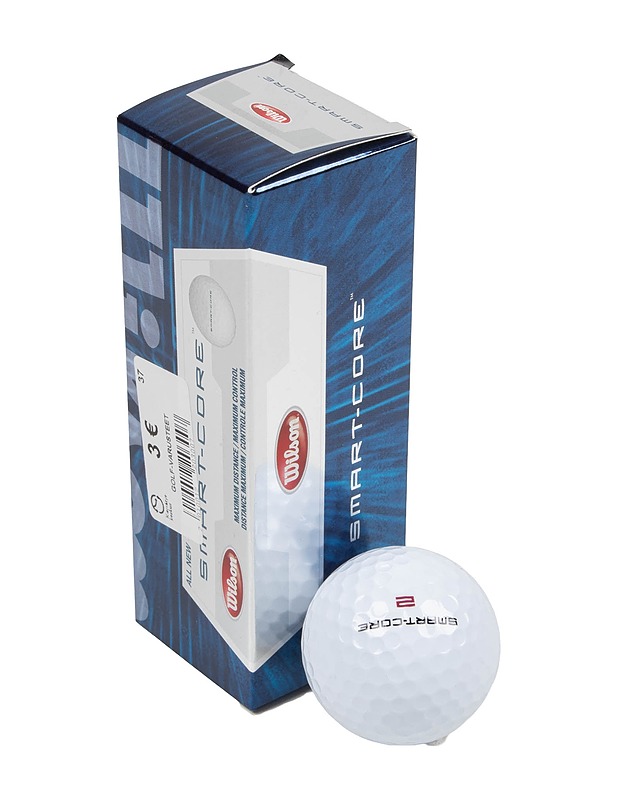 WILSON Smart-Core golfpallo, 3 kpl - Golf - 10105380671 - 0