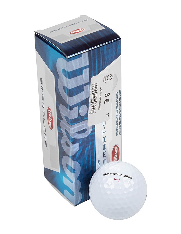 WILSON Smart-Core golfpallo, 3 kpl - Golf - 10105380673 - 0