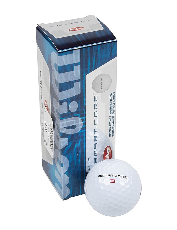 WILSON Smart-Core golfpallo, 3 kpl - Golf - 10105380676 - 0