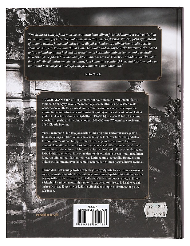 Vuosisadan viinit - Nuikki, Pekka - Historiakirjat - 10105380686 - 1