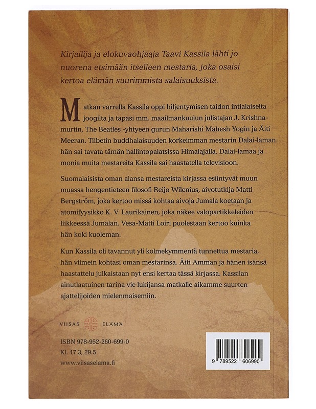 Mestareita tapaamassa - Taavi Kassila - Elämäkerrat ja muistelmat - 10105380875 - 1